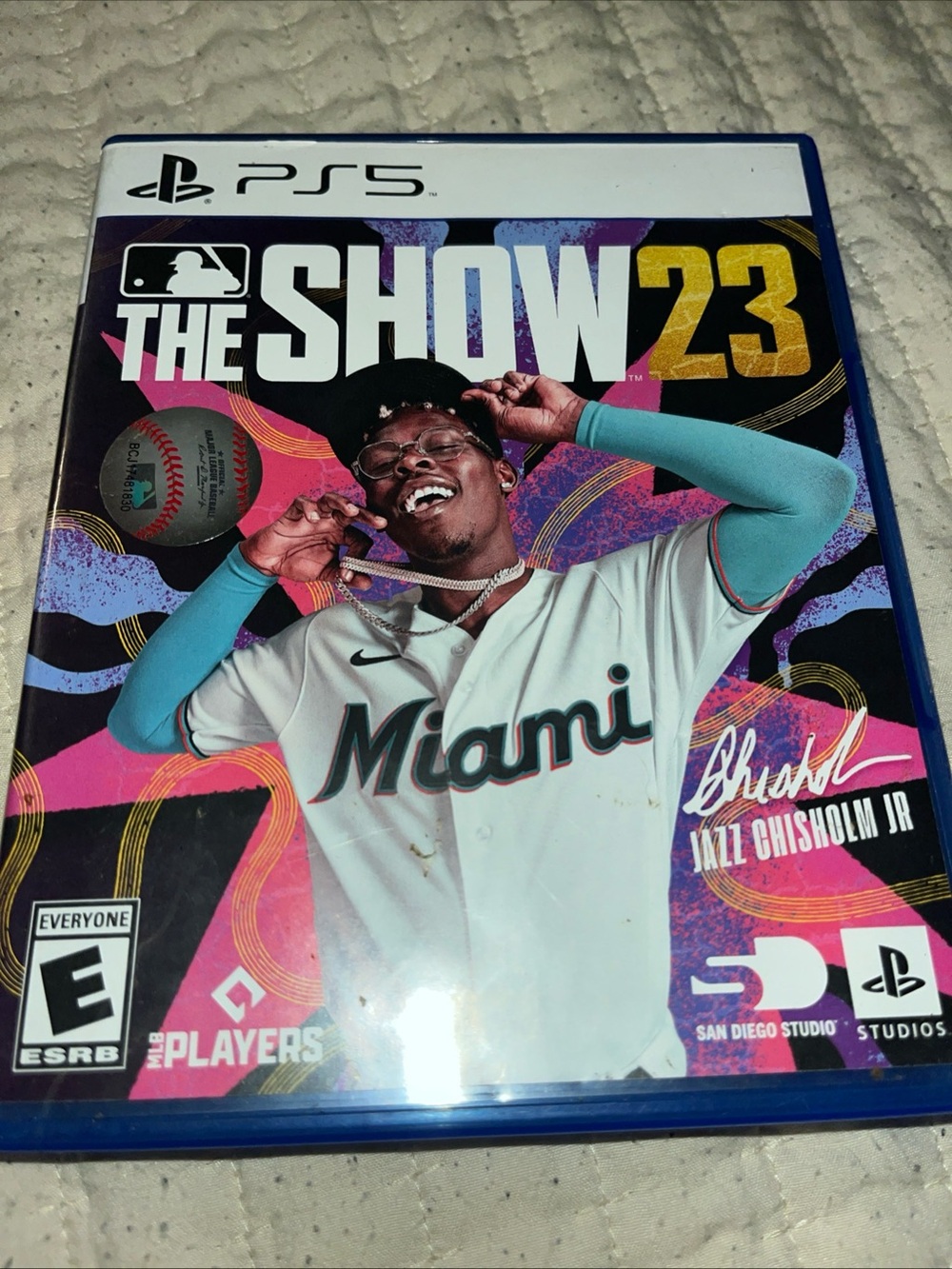 MLB The Show 23 PS5 Video Game - PlayStation - White/Cyan